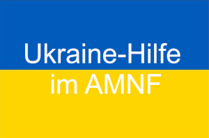 Ukraine Hilfe AMNF Flagge